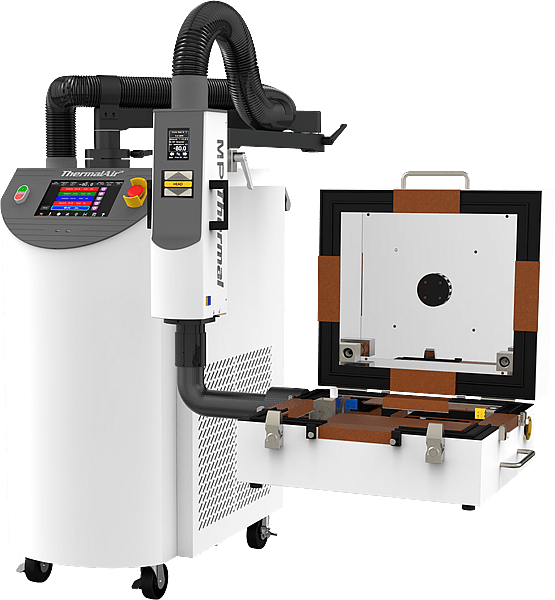 TA-5000A with Test Chamber & Flex Hose